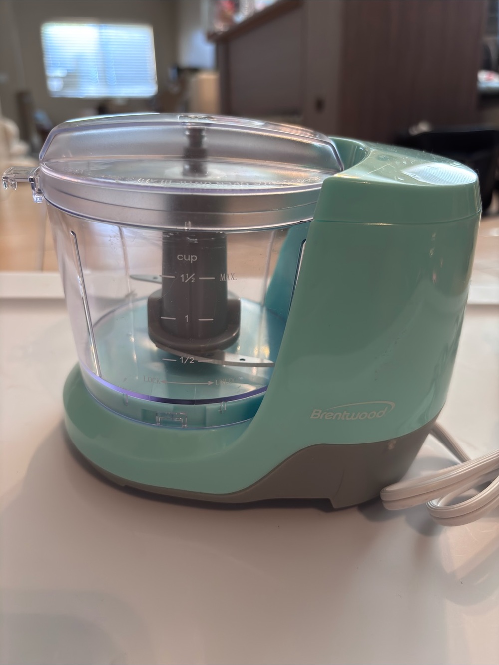Brentwood Appliances 1.5 Cup Mini Food Chopper (Blue)